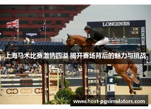 上海马术比赛激情四溢 揭开赛场背后的魅力与挑战